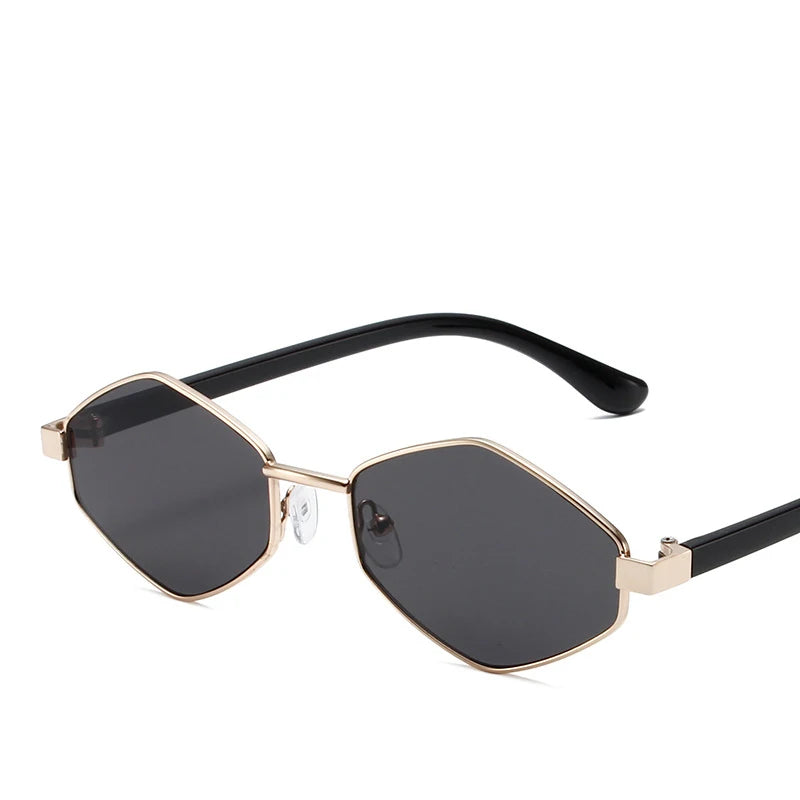 Polygonal Sunglasses - Retro Metal Frame UV400 Protection for Men & Women