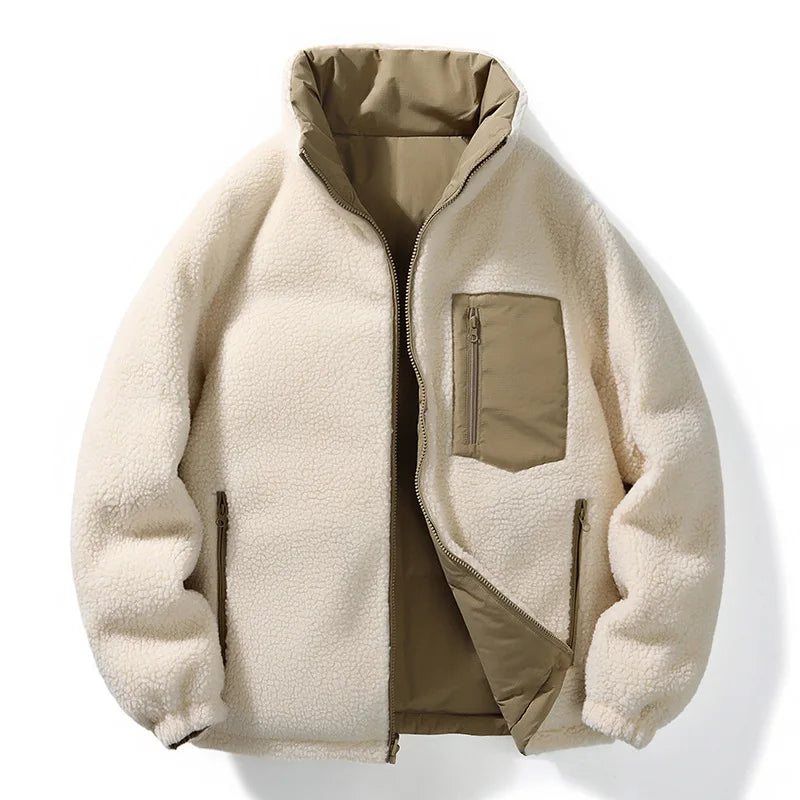Double-Sided Parka - Reversible Fleece Jacket