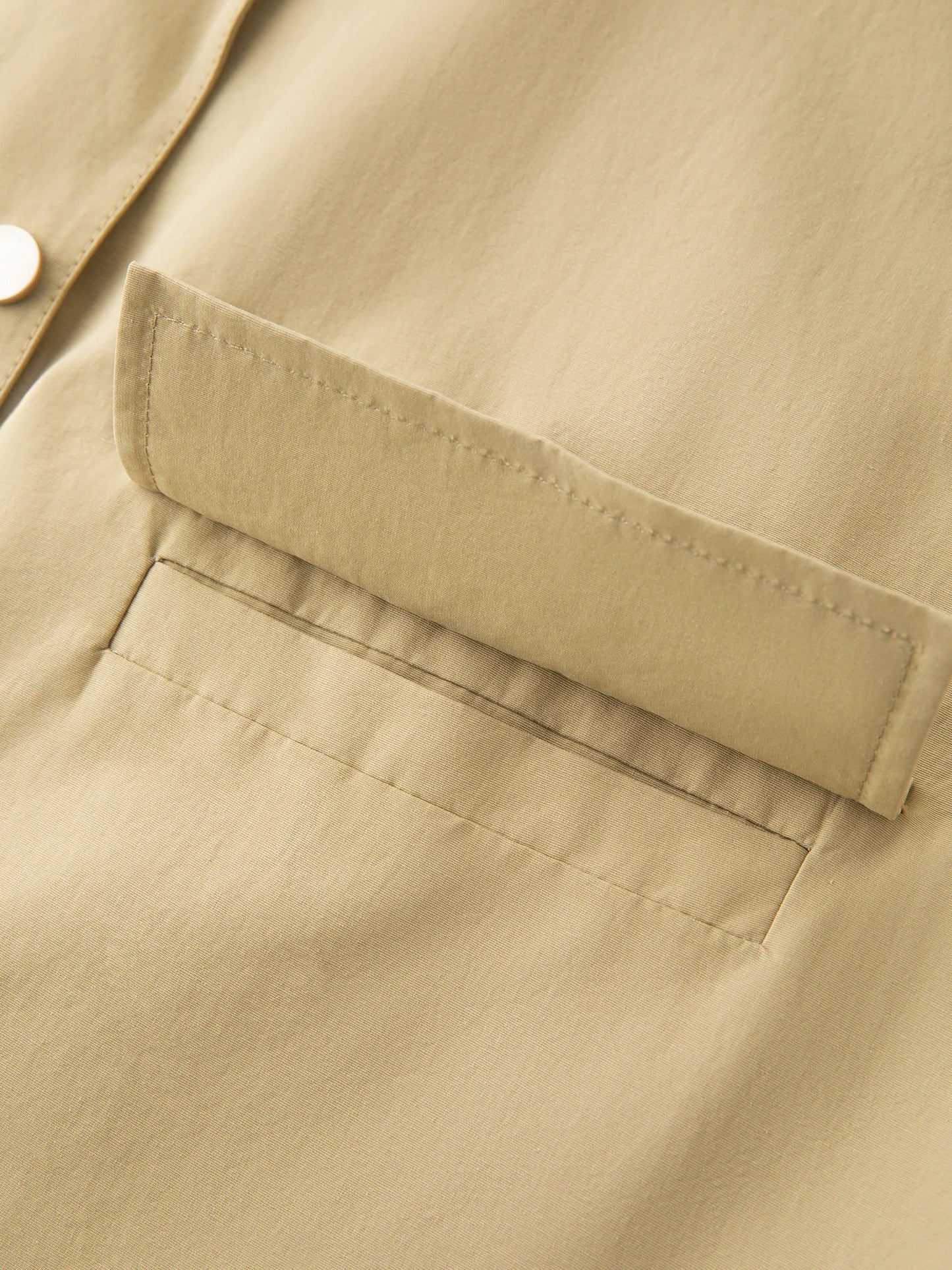 Women's Khaki Retro Barn Style Trench Coat - Long & Short Options