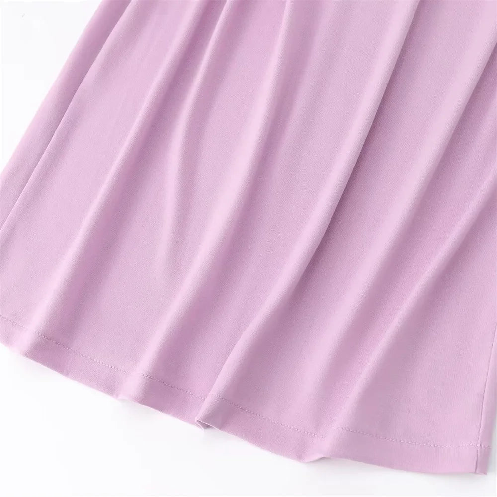 Pleated Maxi Dress