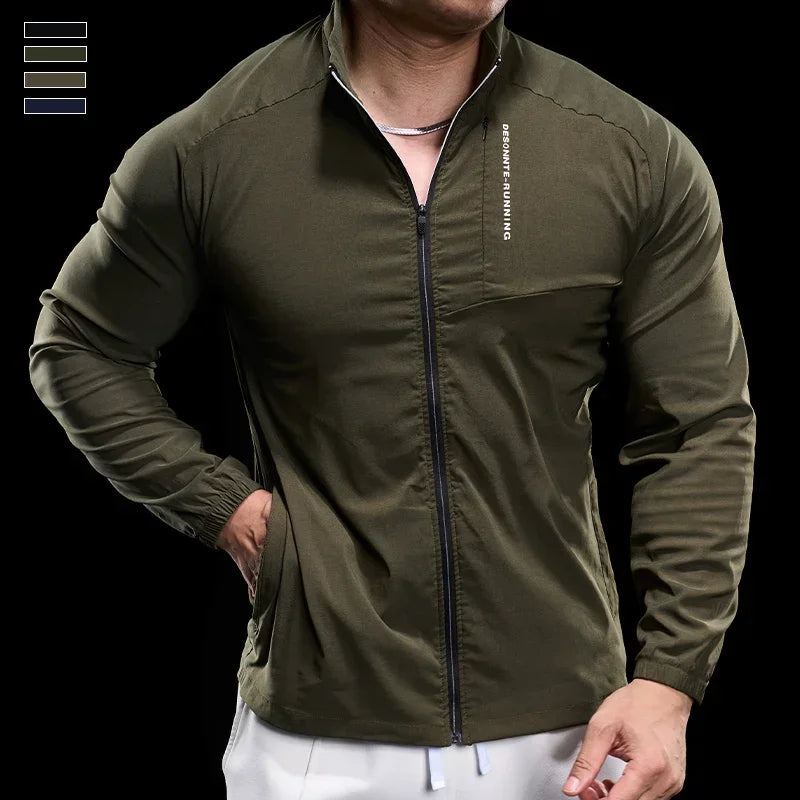 Men's Thicker Pullover Zipper Pullover  Run Outdoor Turtleneck Sweatshirt
