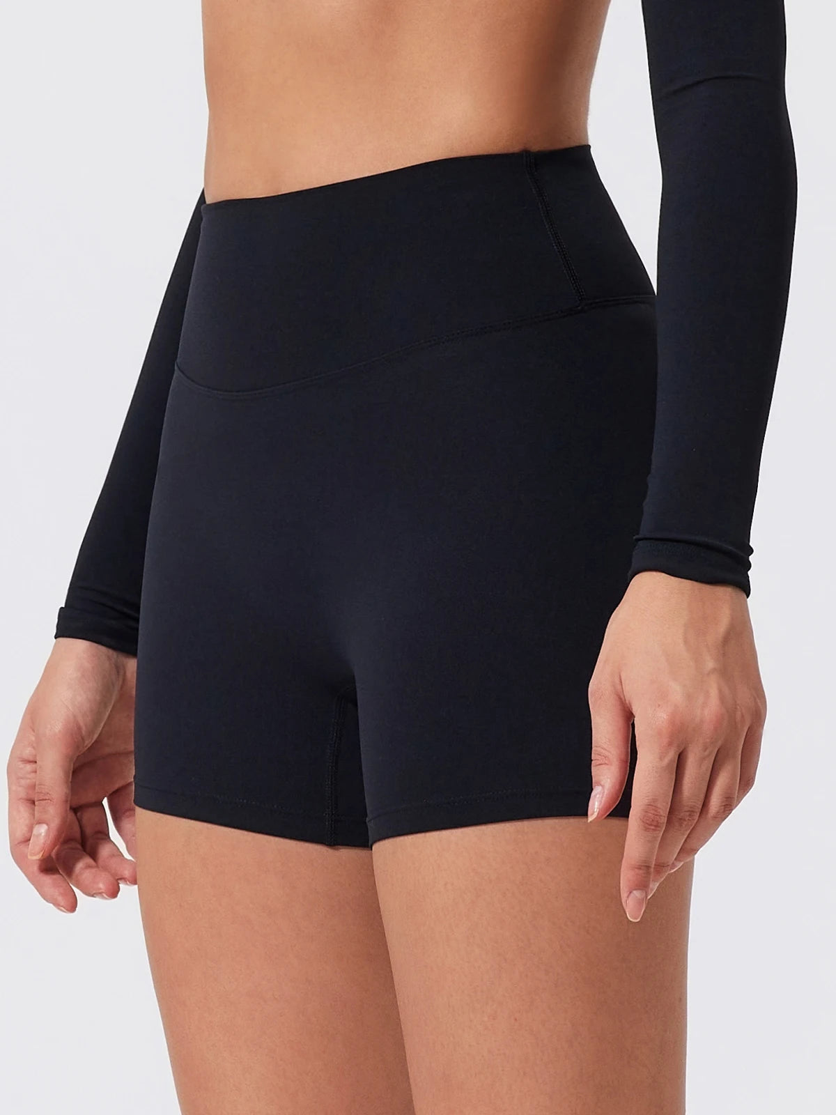 Women's Elastic Scrunch Yoga Push Up Gym Leggings Cycling Workout Short Quick-Dry High Waist Sports Shorts