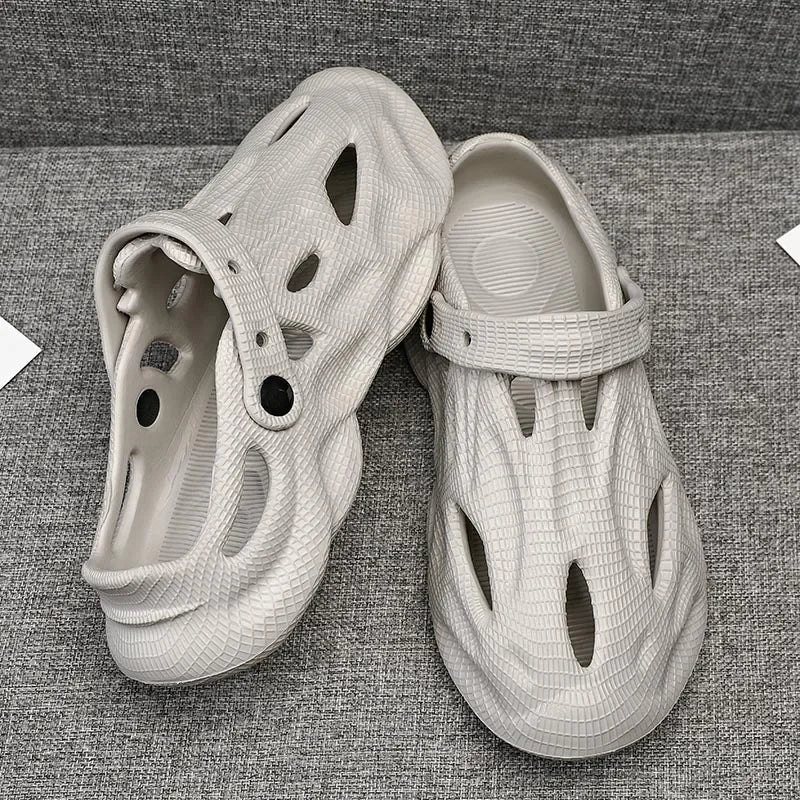 Unisex Summer Slippers Camouflage Outdoor Sandals Clogs Beach Slippers Slides
