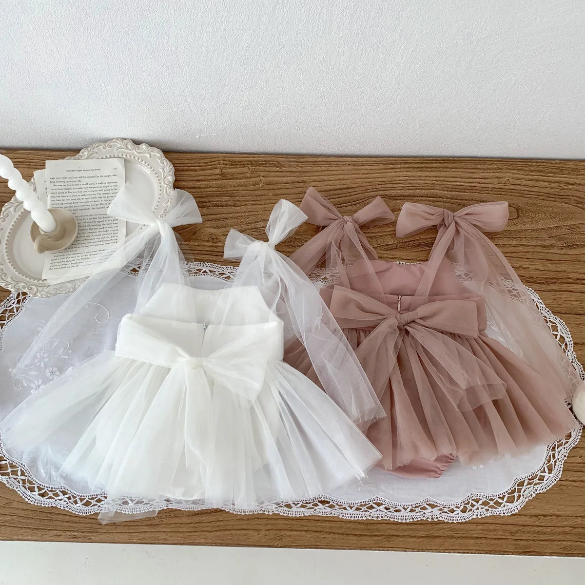 Baby Girls Lace Bodysuits & One-pieces Dress