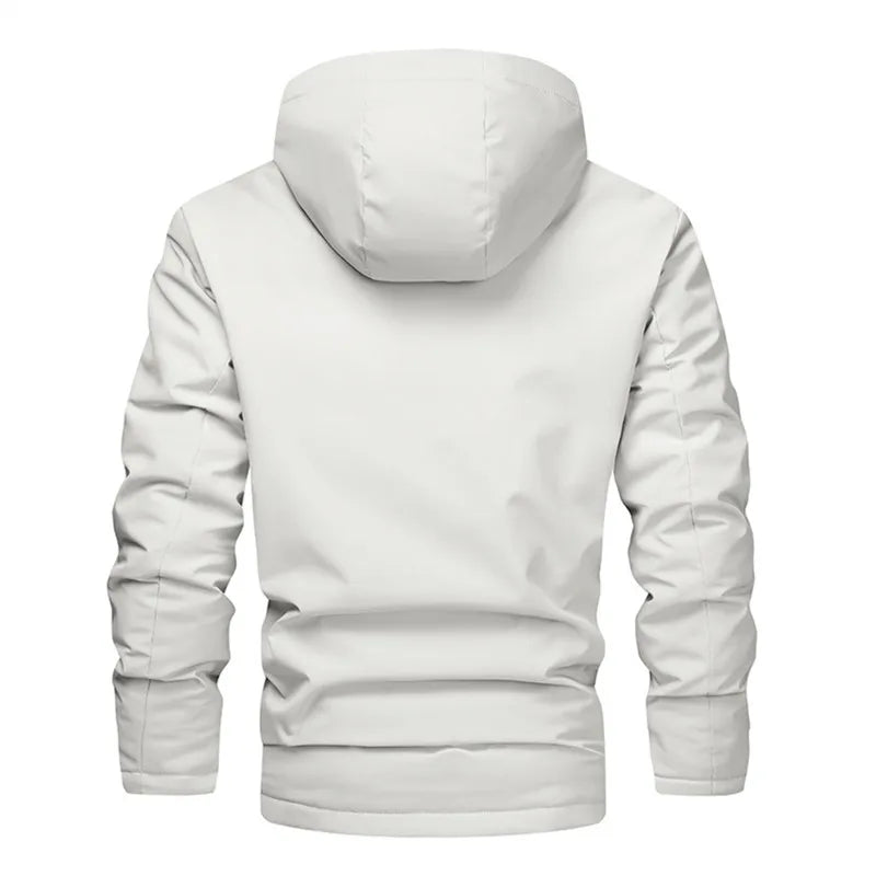 Hooded Parka - Winter Warm Jacket with Detachable Hood