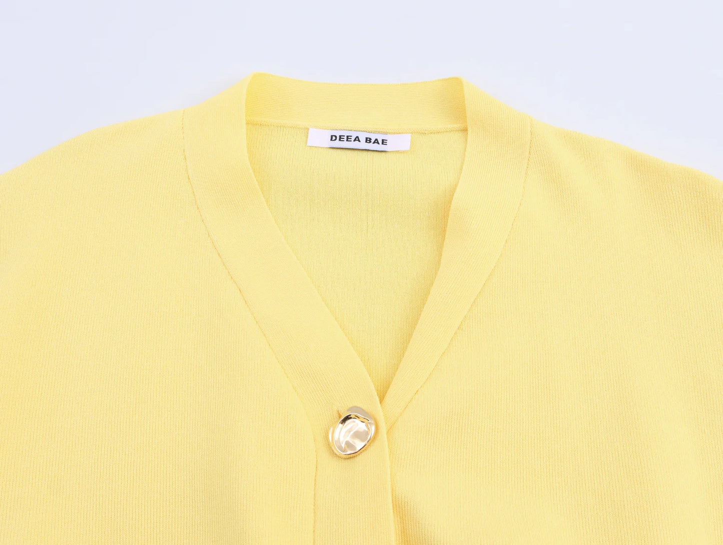 Floral Button Knitted Cardigan