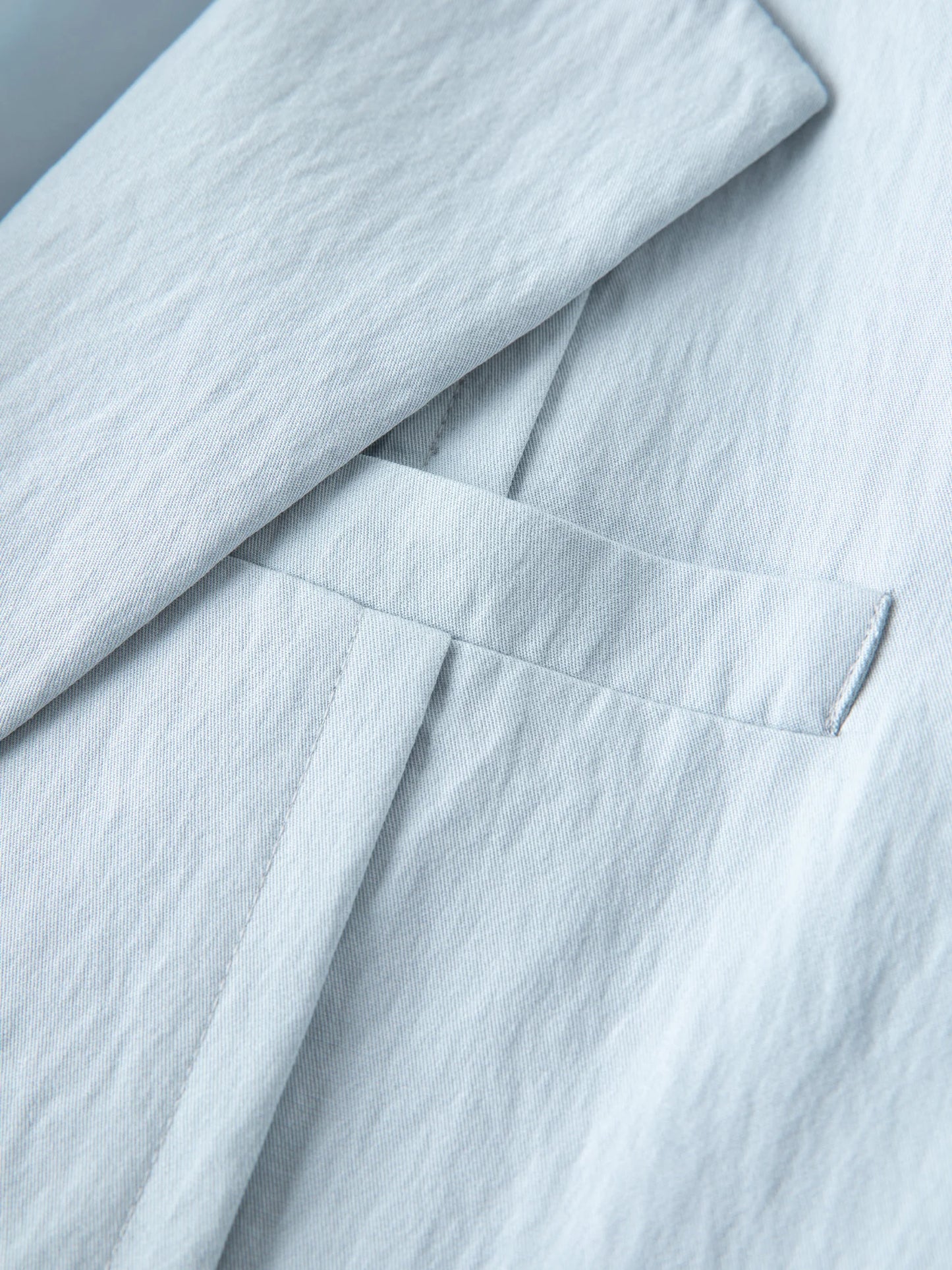 One-Button Suit Jacket - Tailored Short Blazer