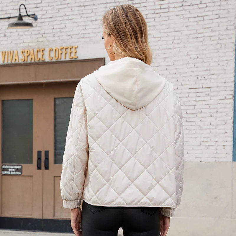 Quilted Two-Piece Style Hooded Parka