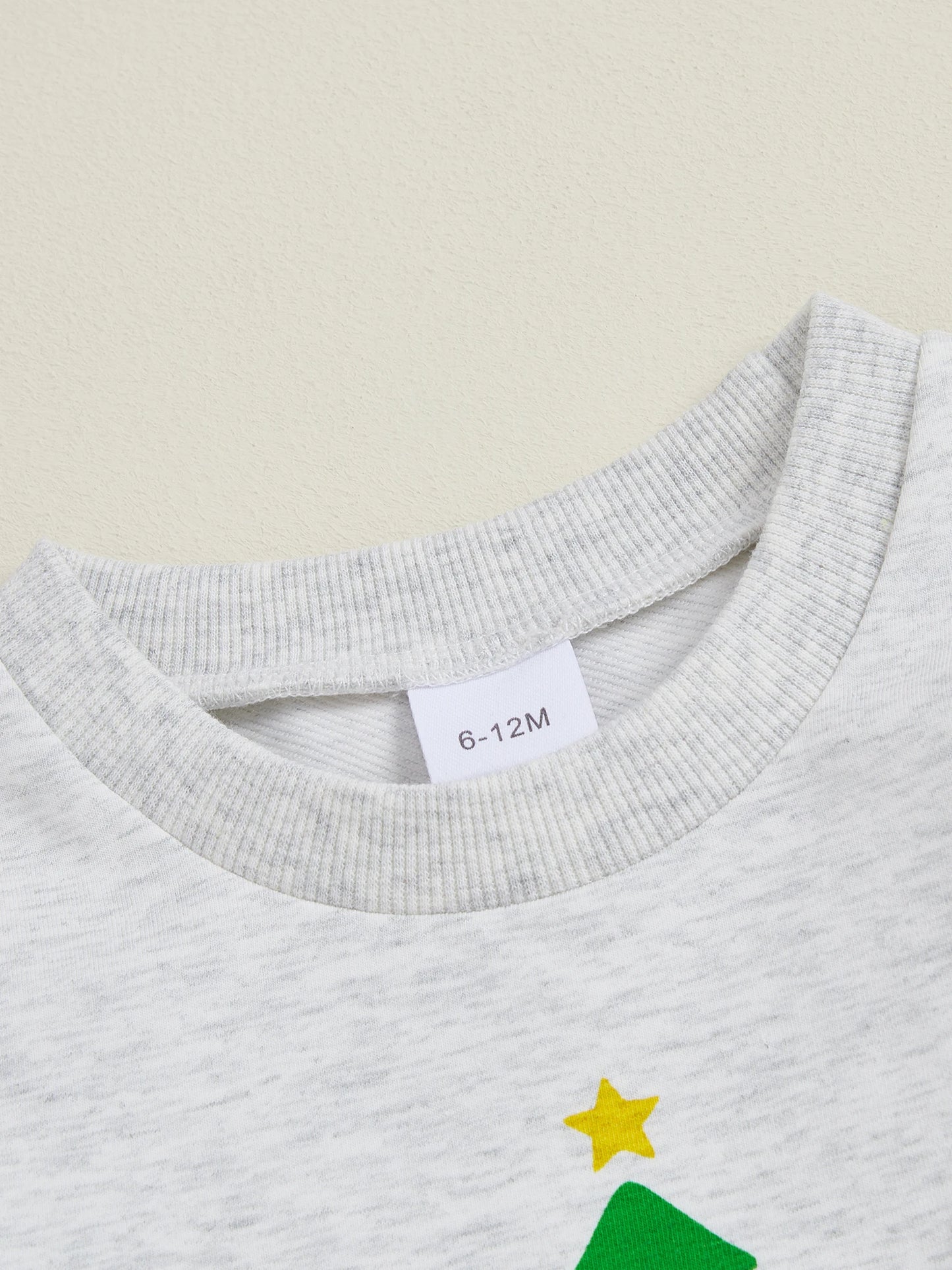 Infant Baby Boys Fall Winter Christmas Clothes Set - Long Sleeve Xmas Tree Letter Print Top & Pants