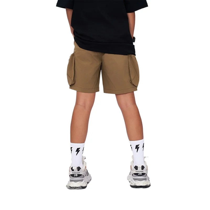 Men's Multi-Pocket Sports Shorts - Waterproof Drawstring