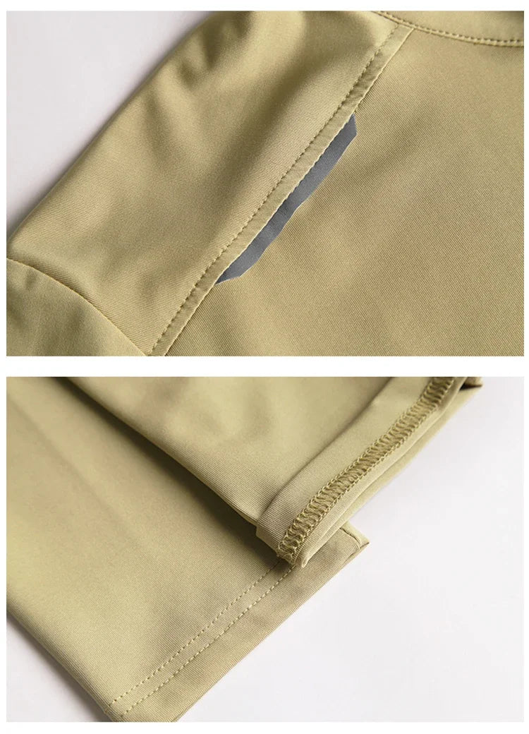 Men's Running Short Sleeve Fitness Muscle Fit Gym Jogging Sports Tennis Elastic Breathable T-Shirt