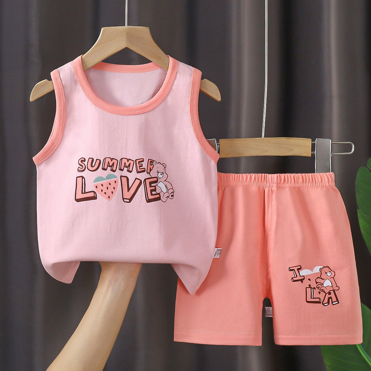 2PCS Children's Boy's Vest Set