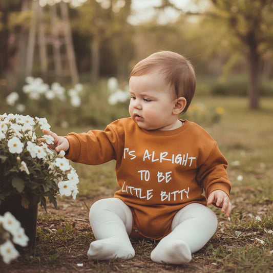 Baby Boys Girls Fall Winter Romper - Letter Print Long Sleeve Crew Neck Jumpsuit 0-18M