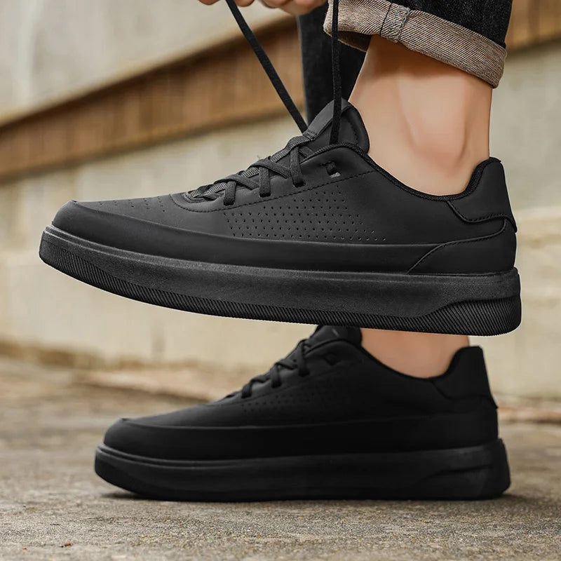 Men's Versatile Casual Sneakers - Lace-Up Running Sports Trainers