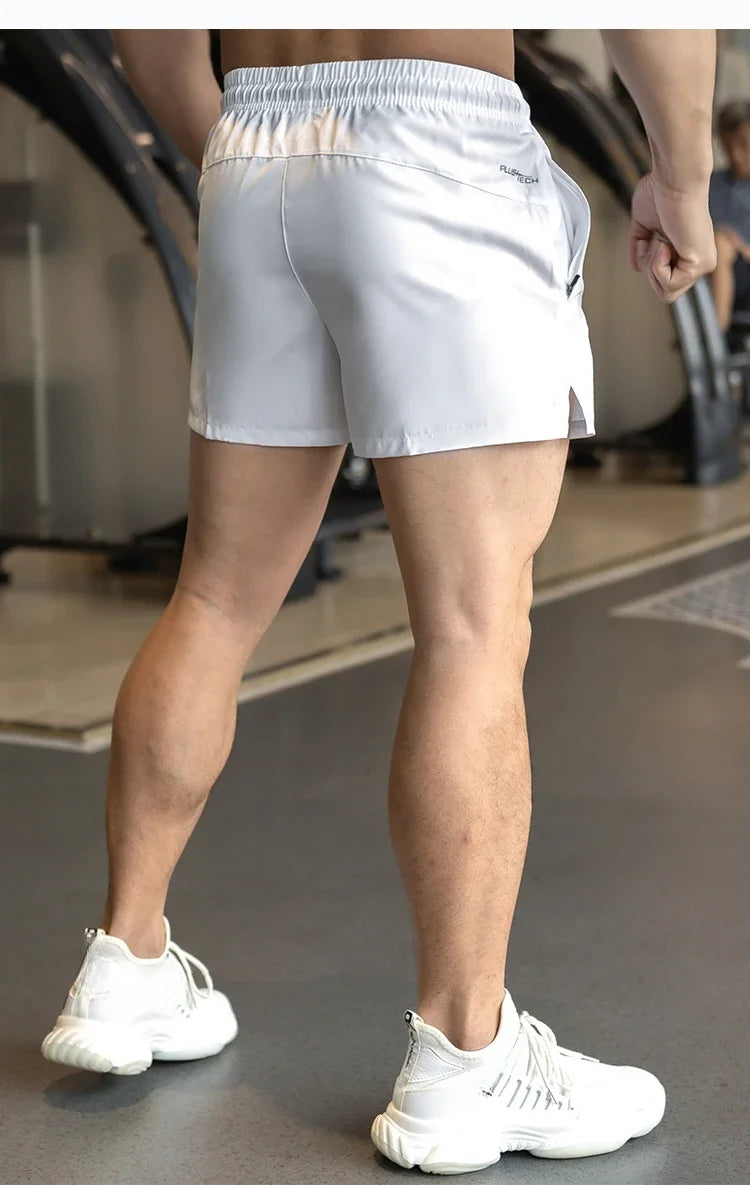Men's Summer Gyms Workout Bottoms Fitness Sports Quick Dry Beach Jogging Running Sportswear  Shorts