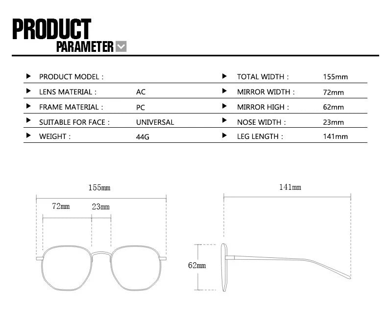 Women's Oversized Irregular Rim Sunglasses
