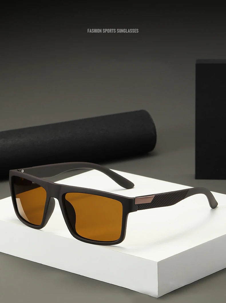 Retro Polarized Sunglasses - UV400 Anti-Glare Driving Eyewear
