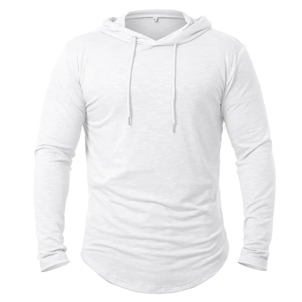 Men's Hooded Sweatshirt - Solid Colour Loose Fit Streetwear Hoodie