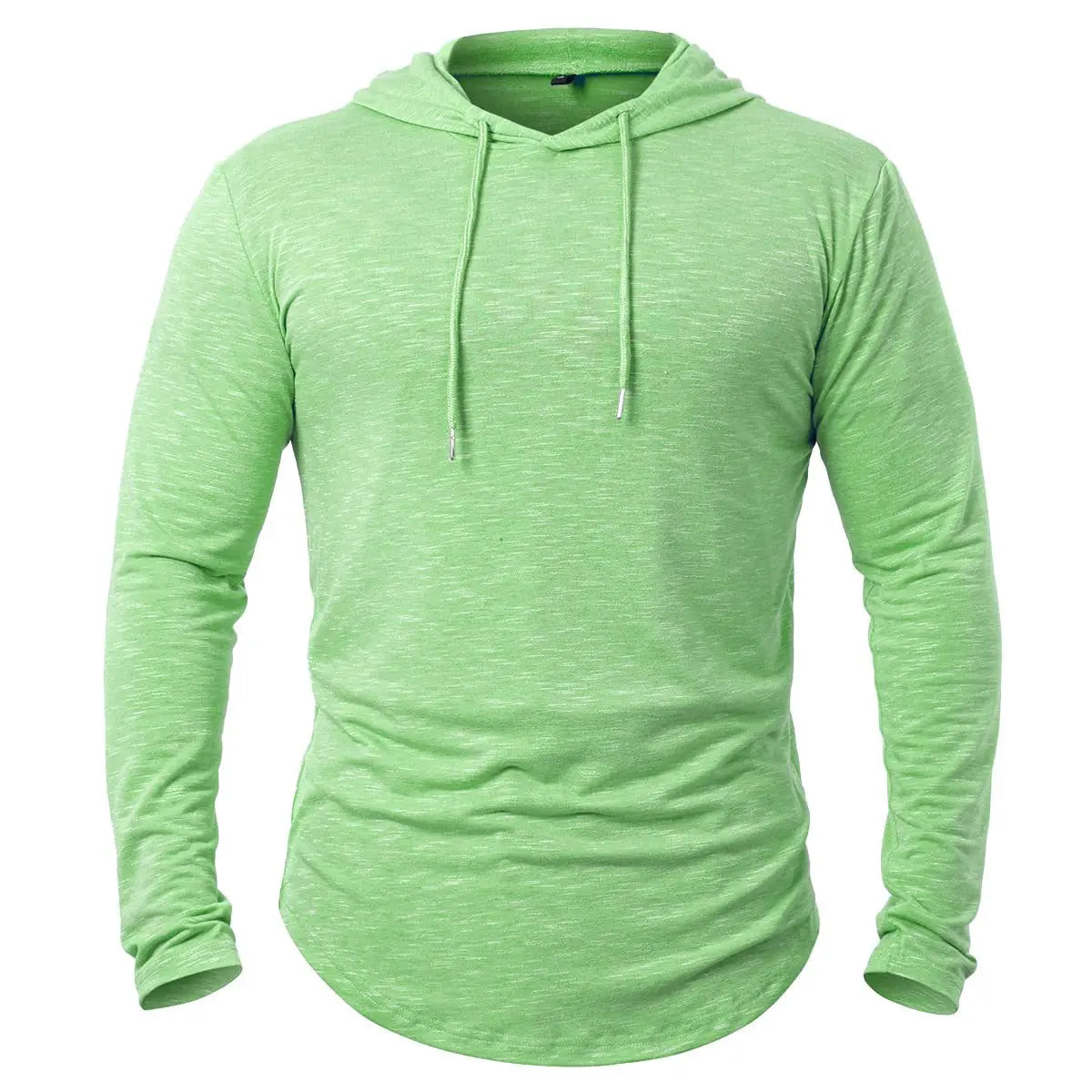 Men's Hooded Sweatshirt - Solid Colour Loose Fit Streetwear Hoodie