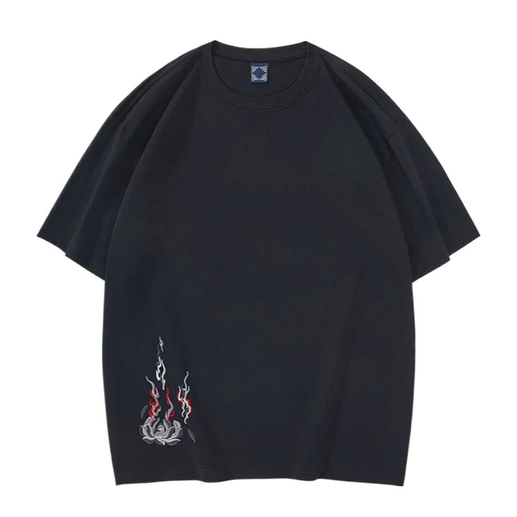 Phoenix Embroidered T-Shirt
