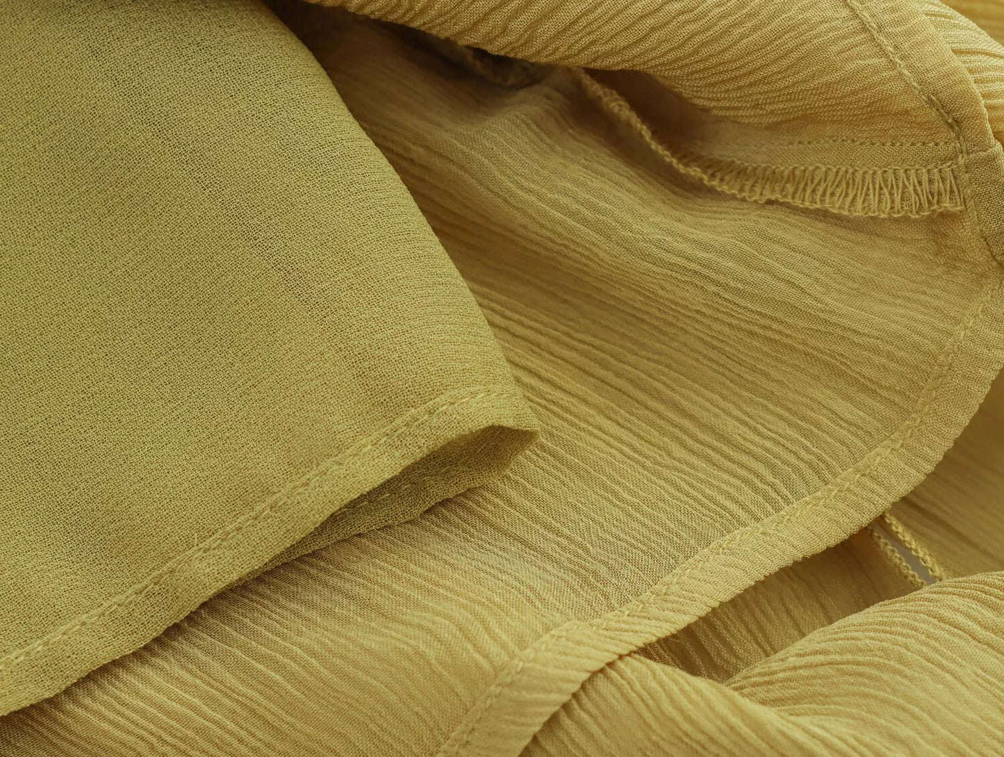 Women's Layered Midi Skirt - Mid Waist Summer Skirt with Decorative Details