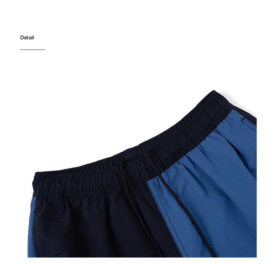 Men's  Thin Contrast Colour Shorts