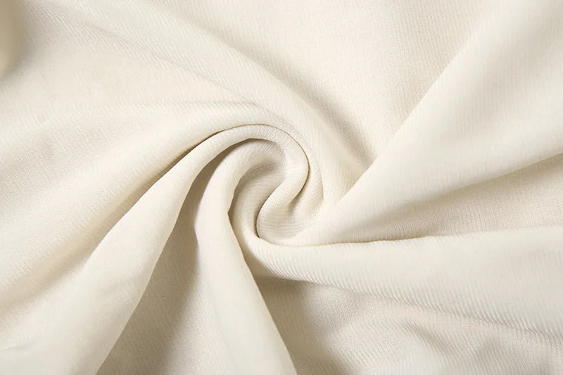 Women's Ruffled Tie Detail Flared Pants - Mesh Sheer Stretch Trousers