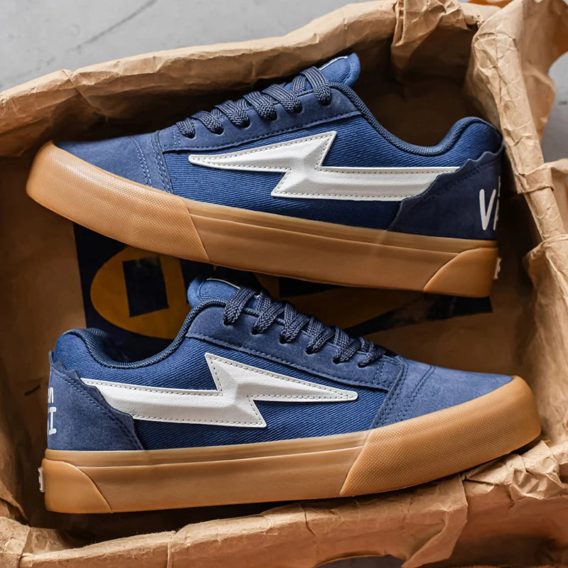 Lightning Design Sneakers - Men's High Performance Running & Basketball Trainers