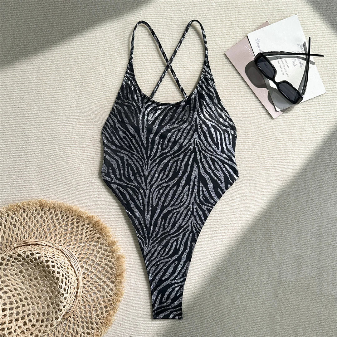 Women's String Mini Micro Thong Swimwear One Piece Swimsuit