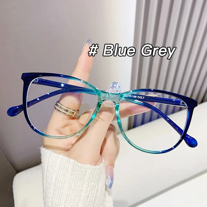 Retro Transparent Fashion Glasses - Anti Blue Light Eyeglass Frame