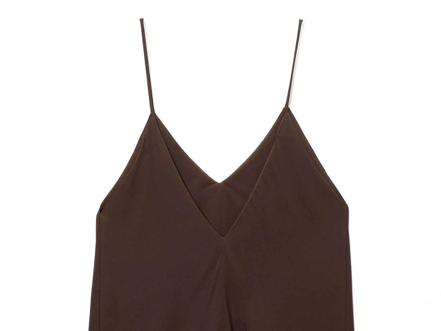 Women's V-Neck Backless Camisole Maxi Dress - Casual Vacation Style