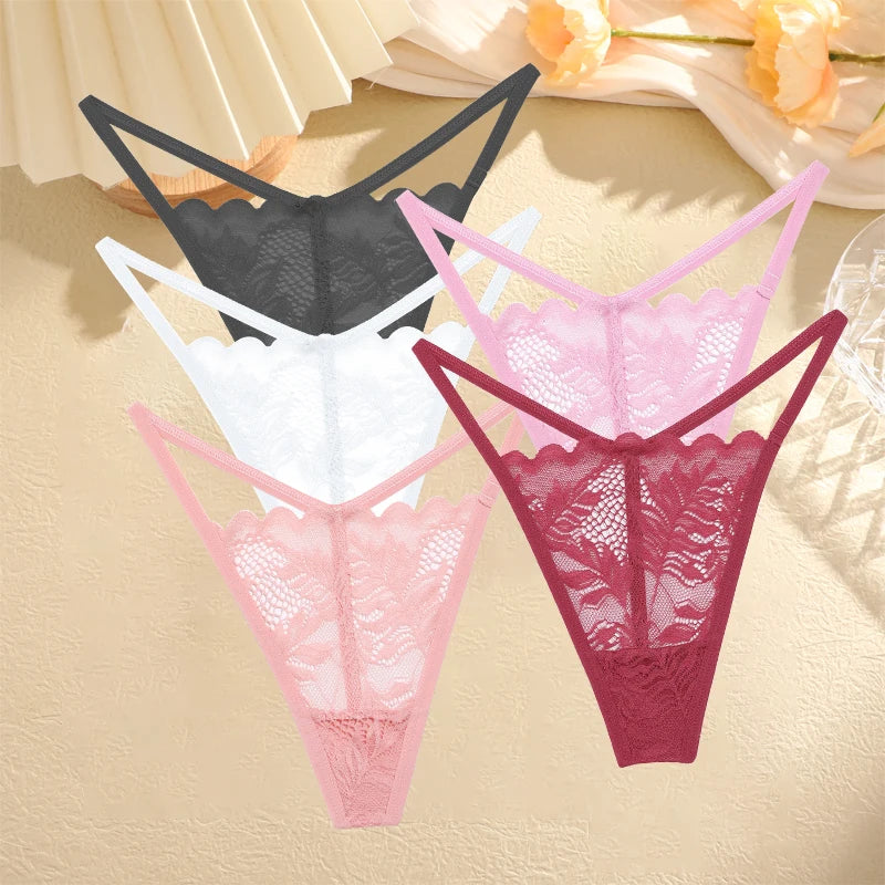 Women's Wireless Deep V Padded Bralette - Striped Knit Bra in 6 Colours (S-XL)