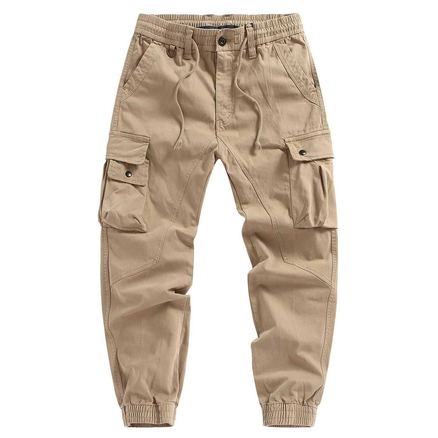 Men's Safari Style Casual Pants - Multi-Pocket Streetwear Trousers