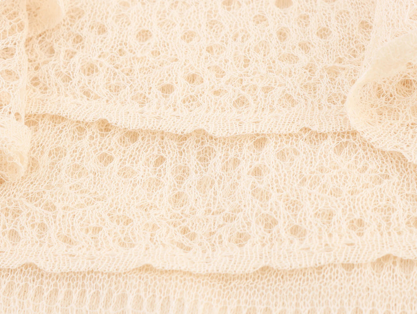 Jacquard Mesh Knit Dress