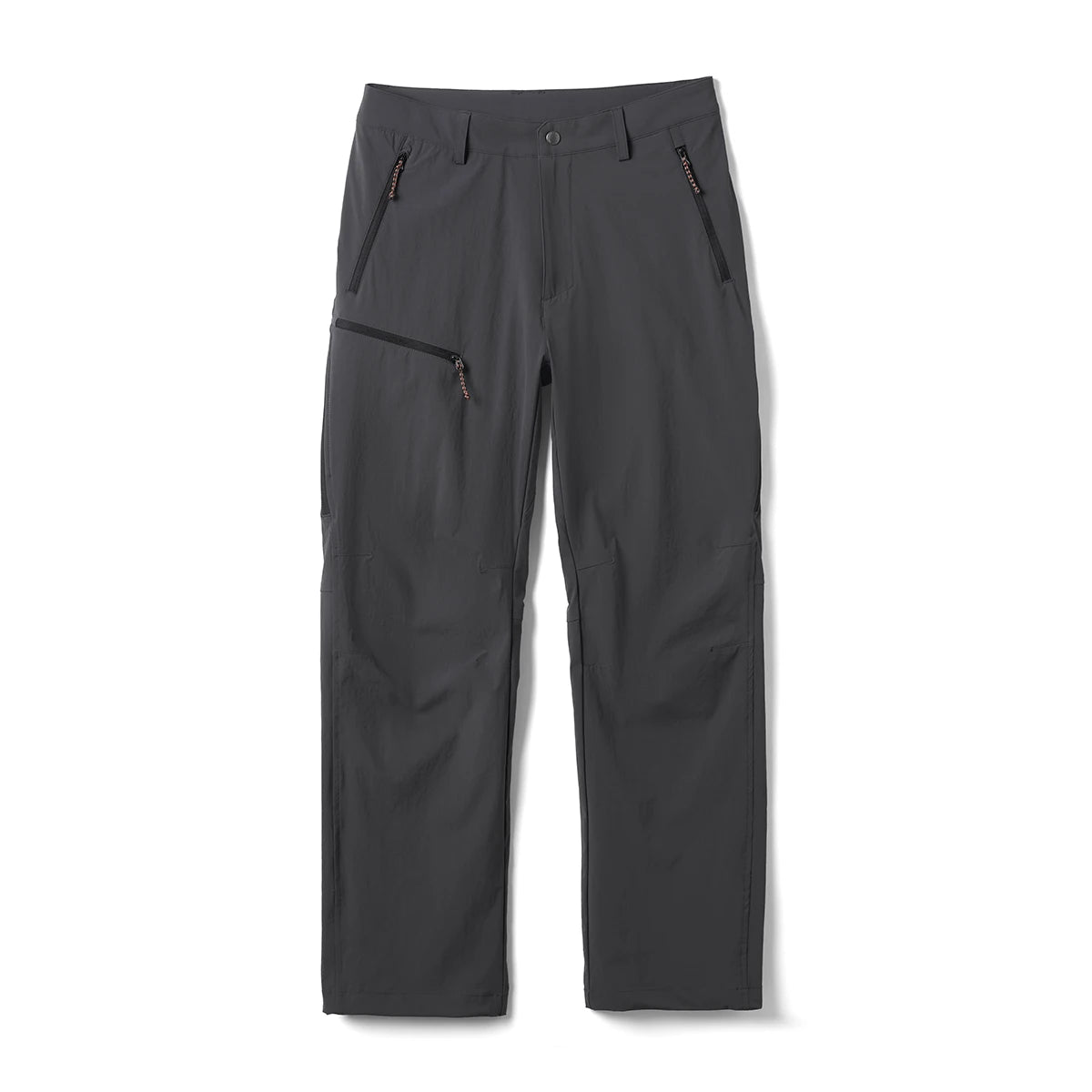 Men's Soft Shell Elastic Nylon Pants - 170gsm Loose Straight Trousers