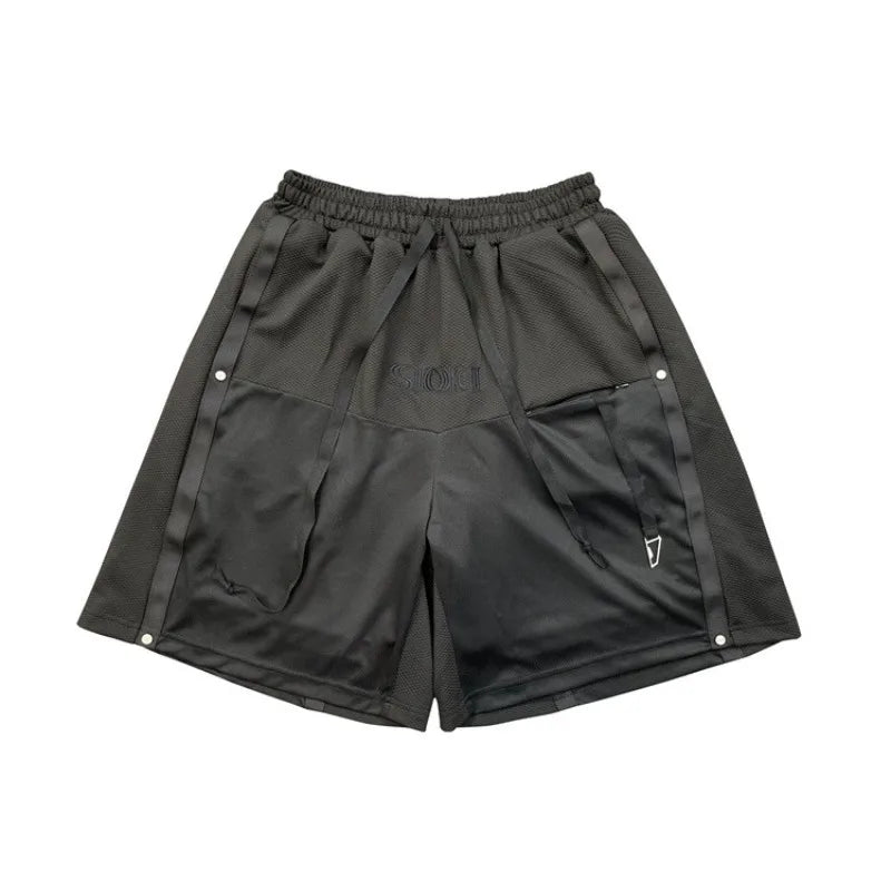 Men's Mesh Basketball Shorts - Breathable Sports Shorts
