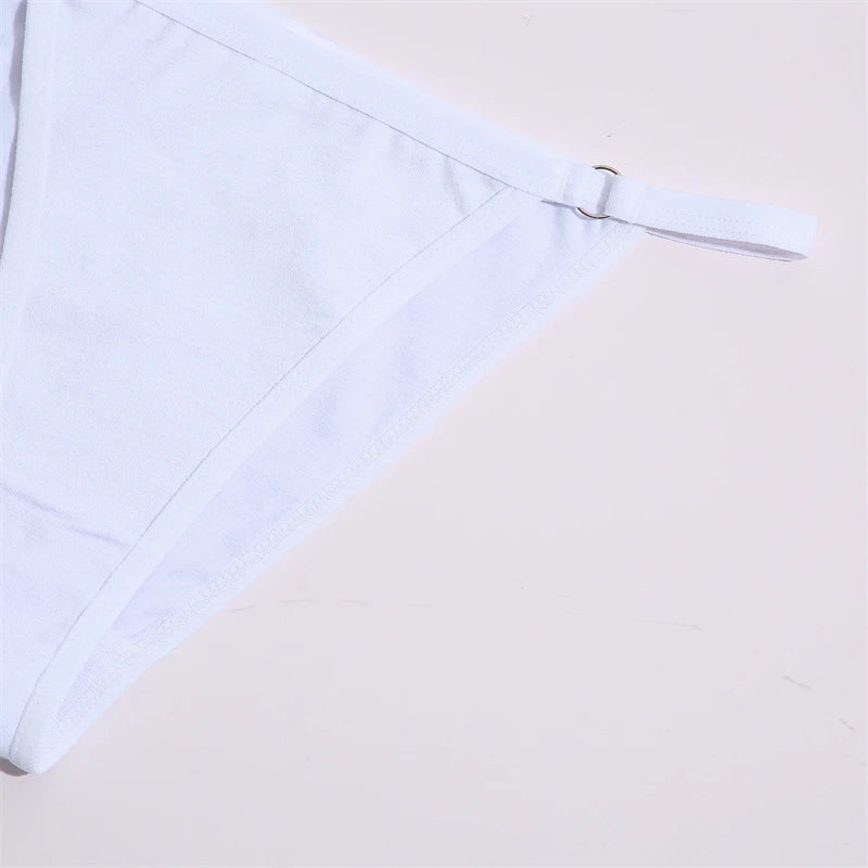 Women's Cotton Briefs Low Waist Seamless Underwear  Bikini Breathable Lingerie
