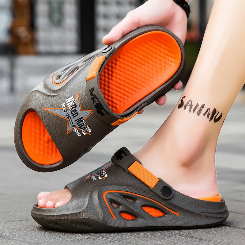 Men's Summer Slippers Platform Casual Sandals Flip Flops Slippers
