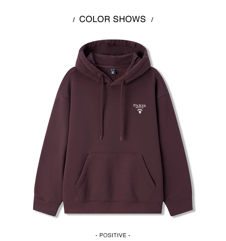 Men's Winter Printed Hoodie - Couple Matching Casual Wear 2025