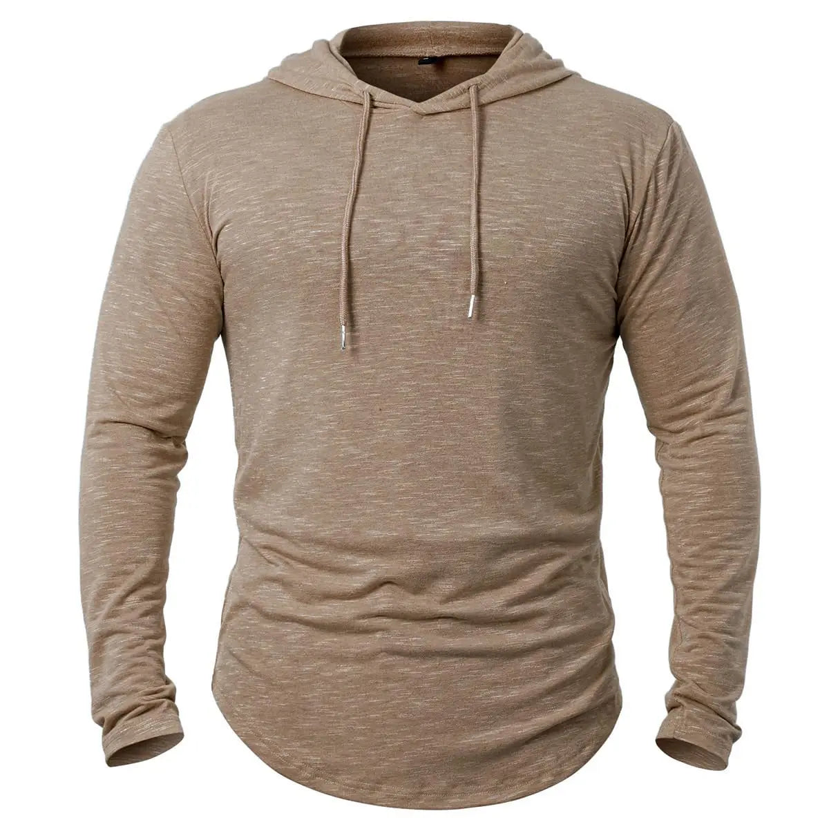 Men's Hooded Sweatshirt - Solid Colour Loose Fit Streetwear Hoodie