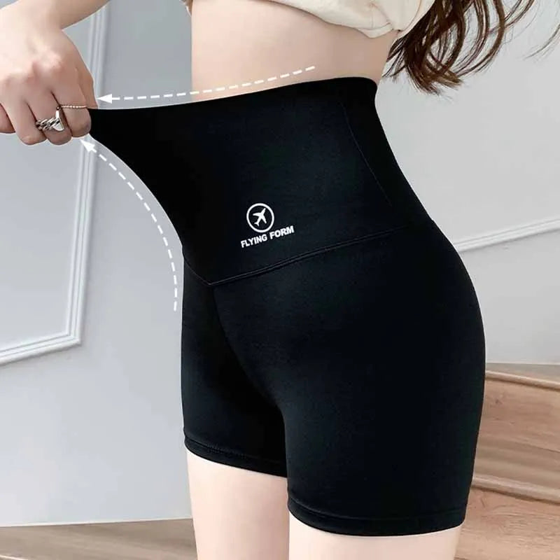 Seamless Women Sports Shorts High Waist Fitness Jogging Body Shaping Boxers Push Up Scrunch Biker