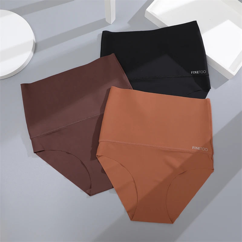 Women's Seamless High Waist Shaping Underwear - Tummy Control & Hip Lifting Brief