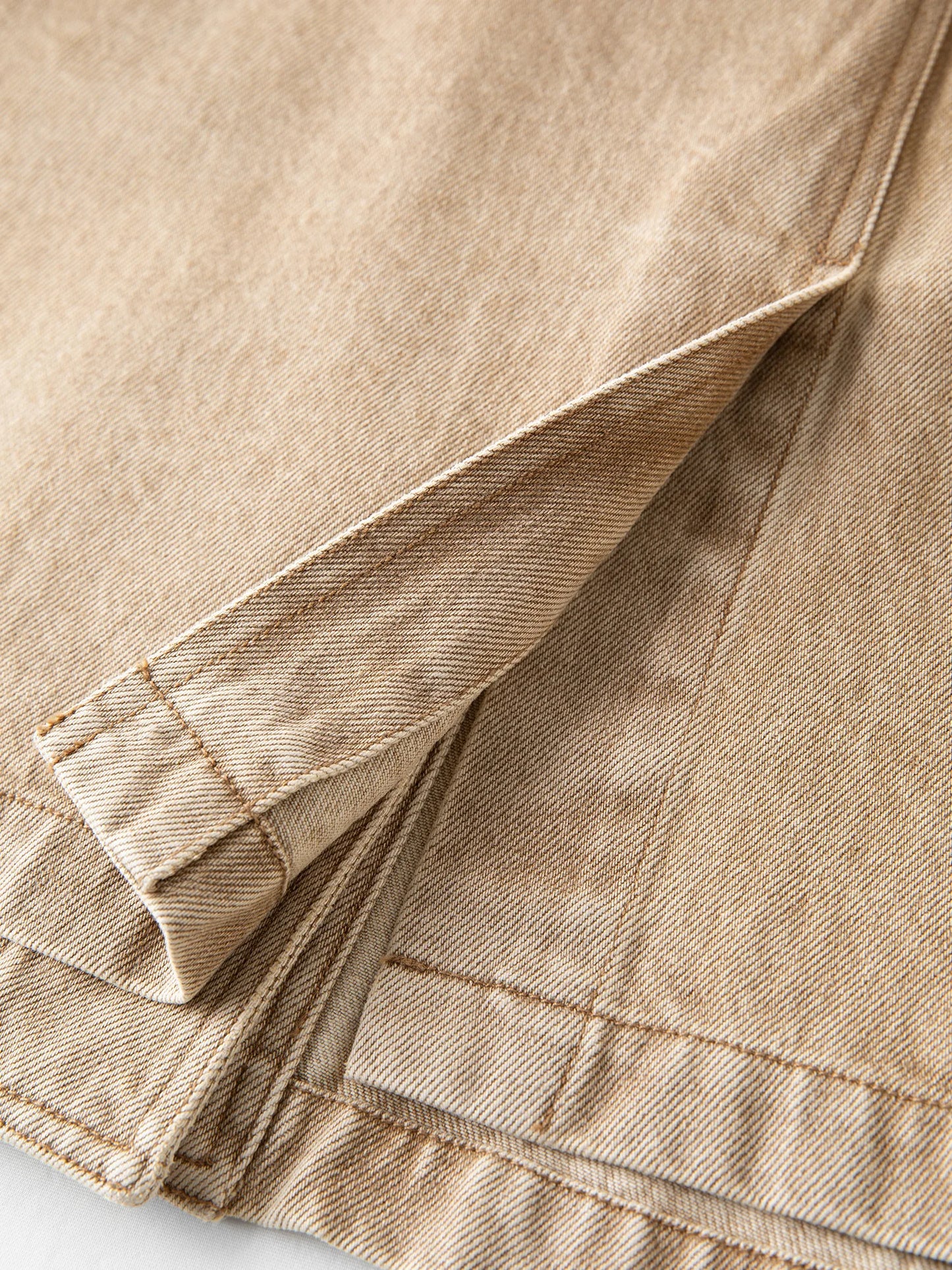 Contrast Wash Denim Jacket