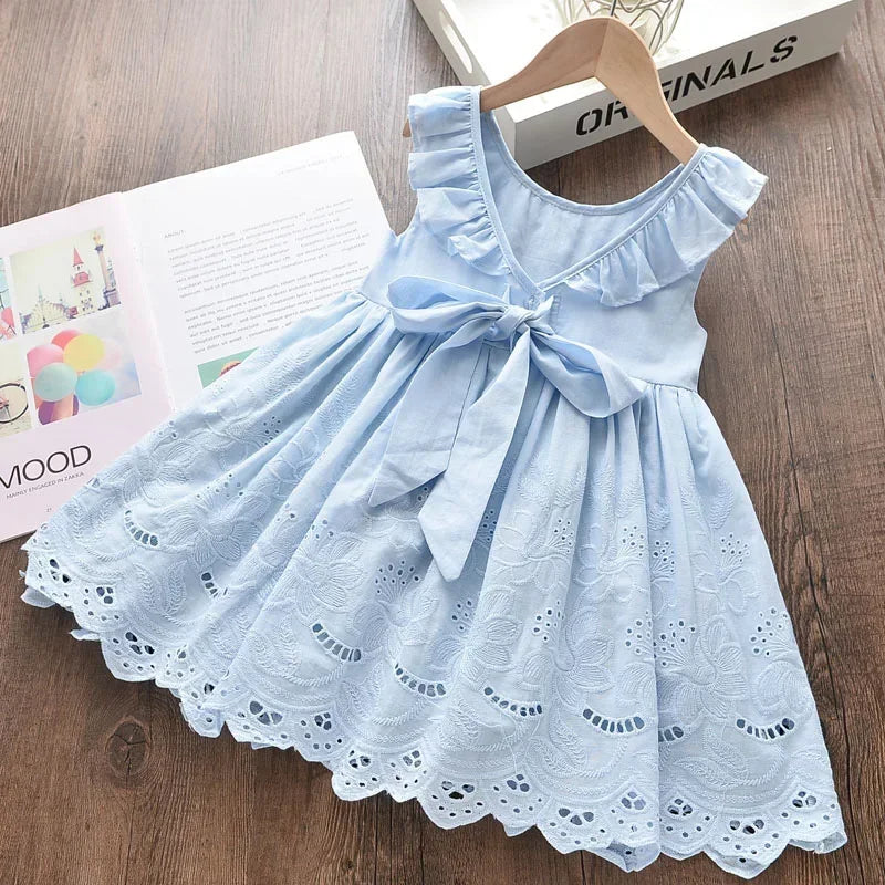 Girl's Floral Princess Outfit Dress