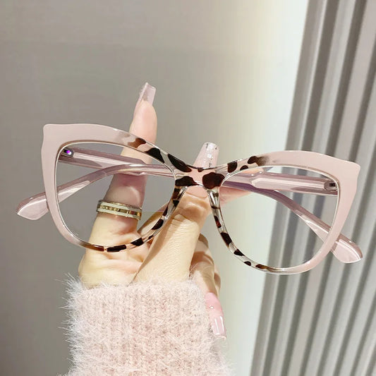 Fashion Cat Eye Glasses - Women's Anti Blue Light Computer Eyewear