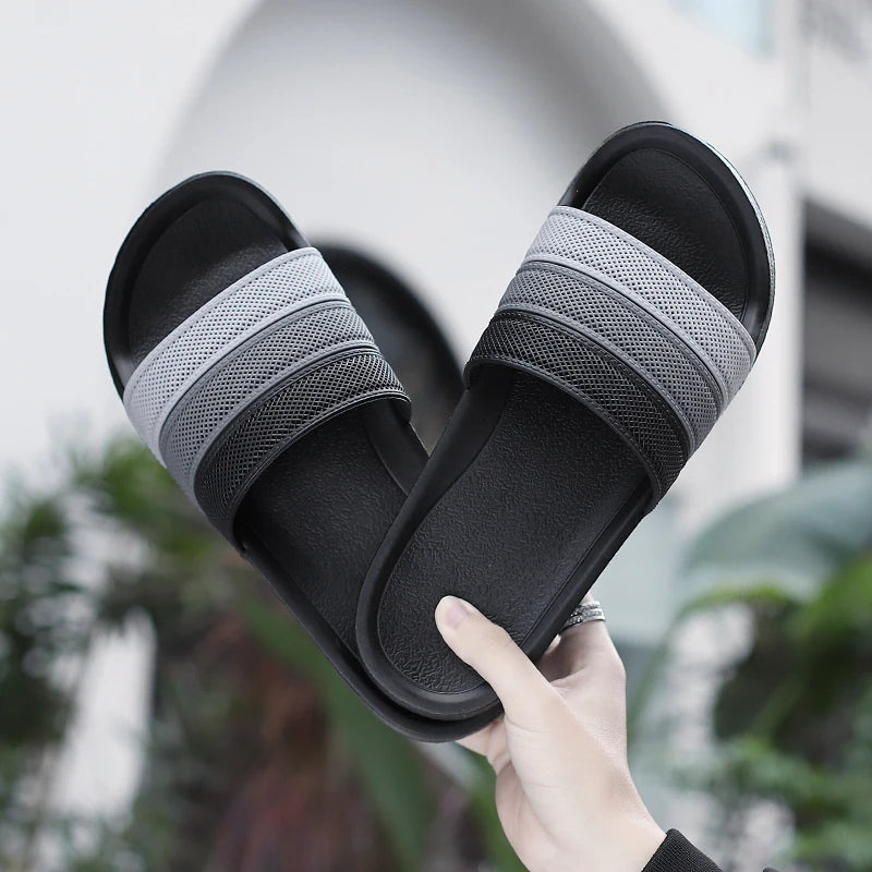 Men's Summer Gradient Design Sandals Slippers