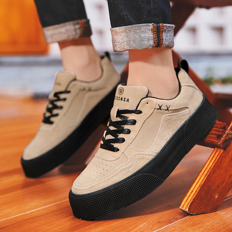 Men's Platform Sneakers - Casual Sports Running Shoes