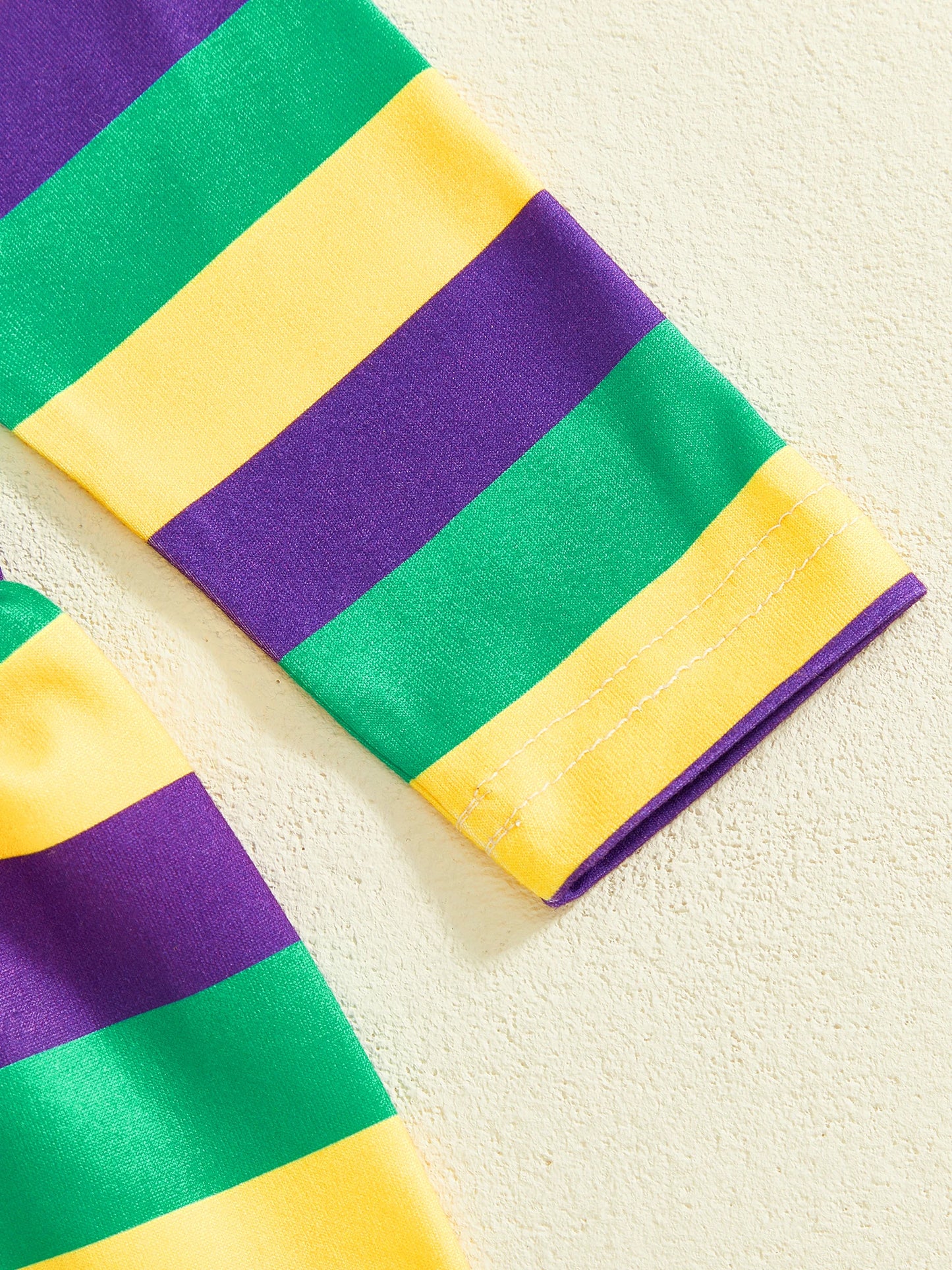 Newborn Baby Boys Outfit Set - Letter Print Striped Romper with Suspender Pants & Cap 0-12M