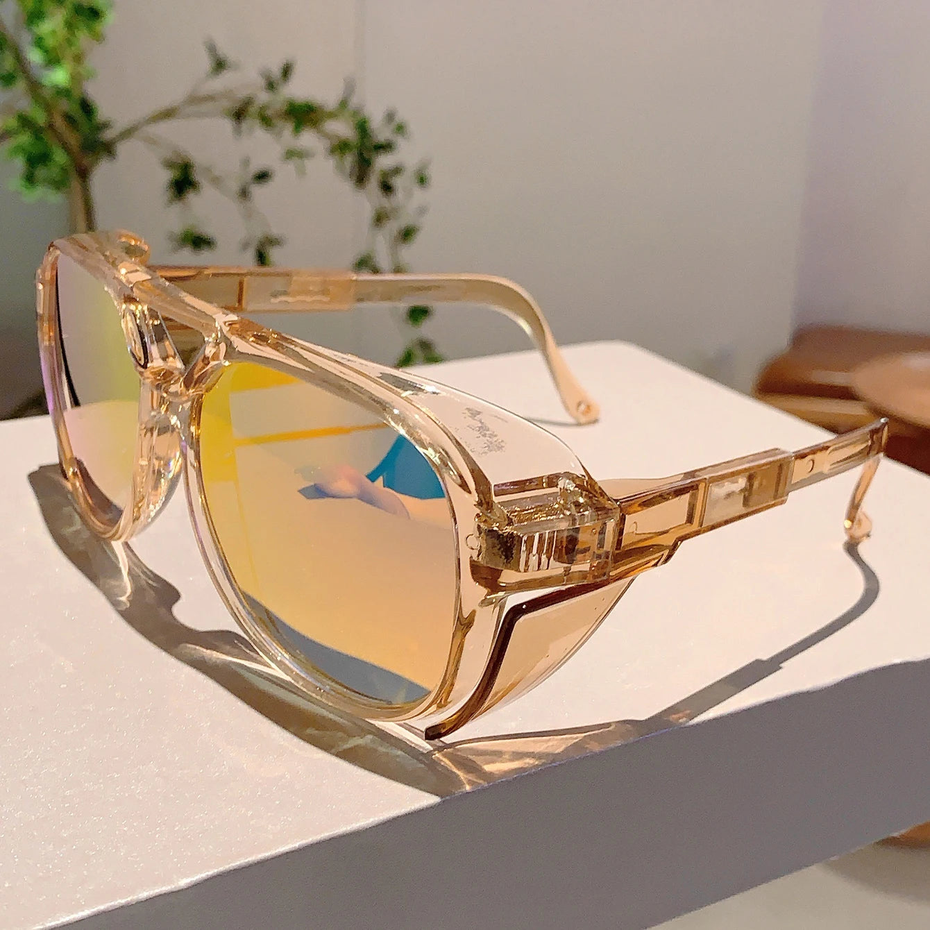 Unisex Oversize Square Sunglasses