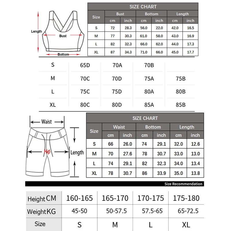Women's Two-Piece Fitness Set - Yoga Top & Tennis Skirt Workout Outfit